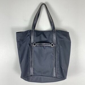 Kate Spade Black Nylon Tote Bag Purse Classic Workwear